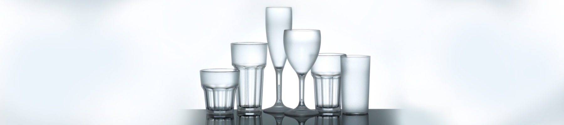 Plastic alternative to glassware in Hampshire